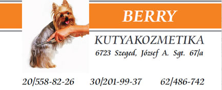 Berry Kutyakozmetika Szeged